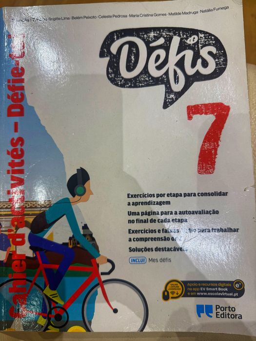 Défis 7 – Cahier d’activités | Porto Editora