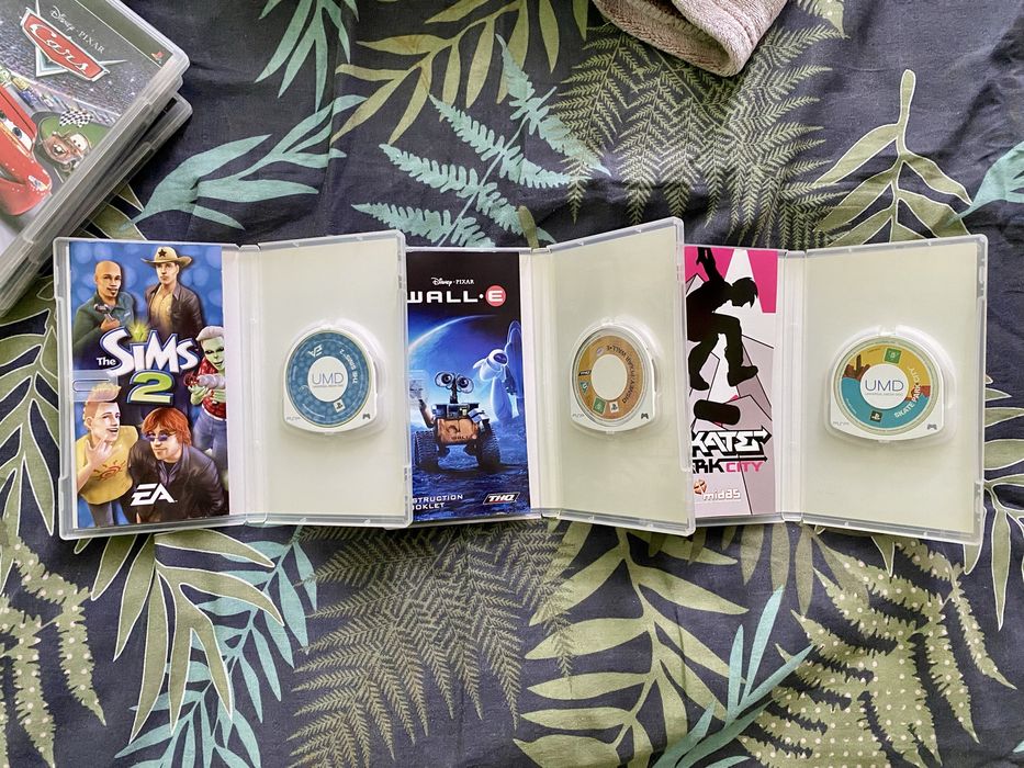 Zestaw 6 gier na konsolę PSP PlayStation Portable Odbiór Osobisty