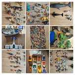 Playmobil – zestaw 300+ szt. figurki, zwierzęta, budynki, akcesoria.