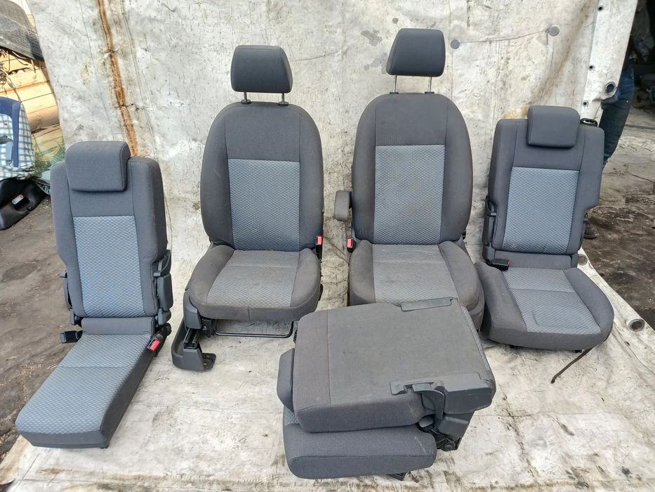 Fotel kierowcy pasażera drugi rząd komplet Ford Focus c-max Mk I 03-07r