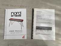 instrukcja obsługi do Clavia Nord stage