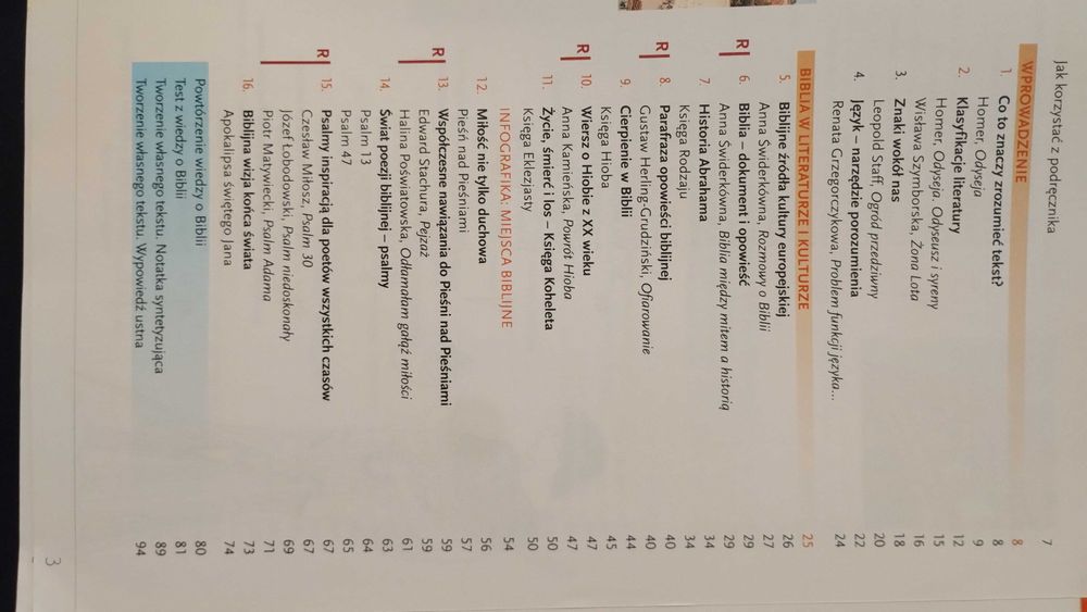 Podręcznik Oblicza epok 1.1 Język polski. Klasa 1. Część 1.
