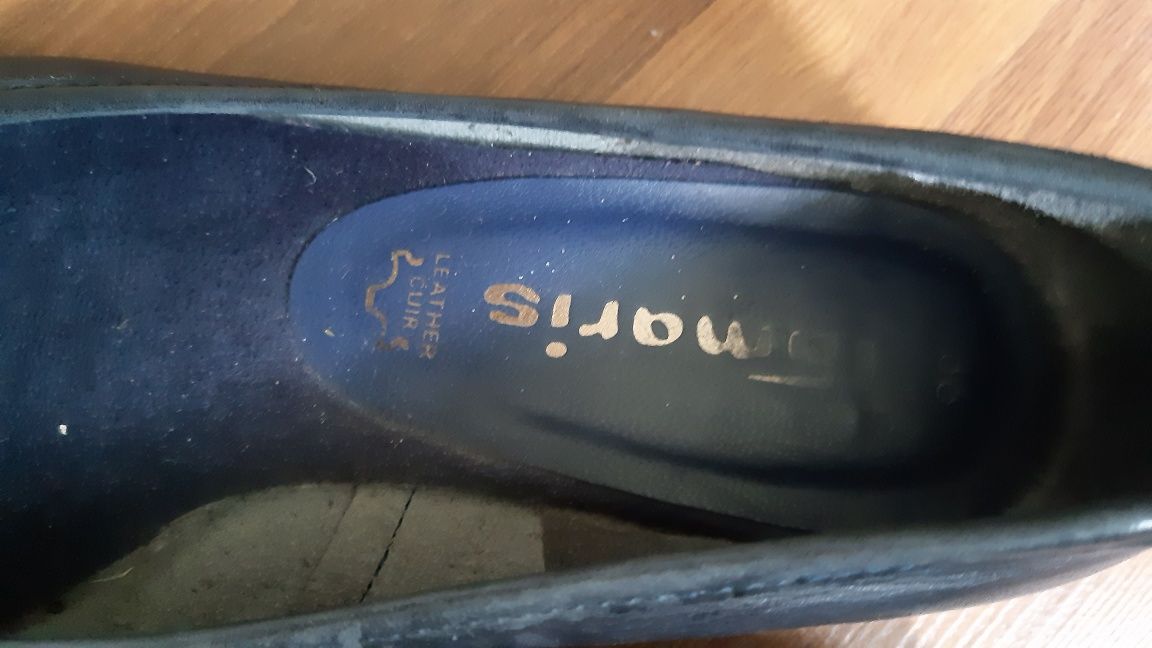 Baleriny ze skóry Tamaris rozm 36 jak nowe