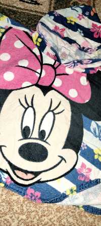 Полотенце пончо рушник пончо для дівчинки Mickey Mouse