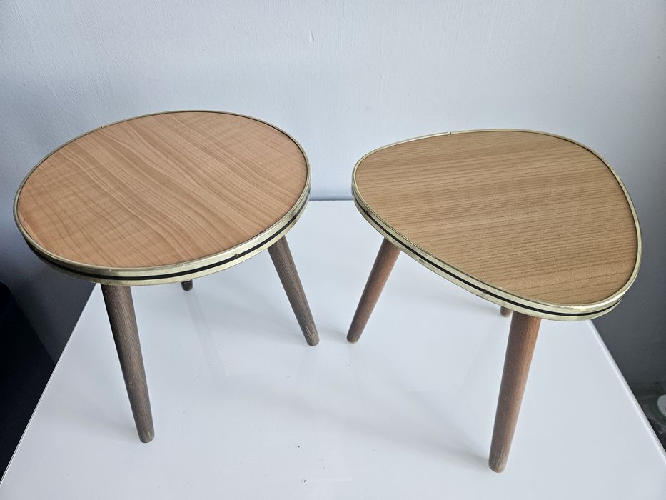 Stolik patyczak PRL vintage