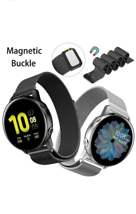 Bracelete Malha Fina 20mm 22mm Seiko Tissot Hamilton Citizen Omega