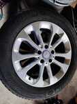 Alu felgi 17 z oponami zima Mercedes audi 5x112rozstaw.