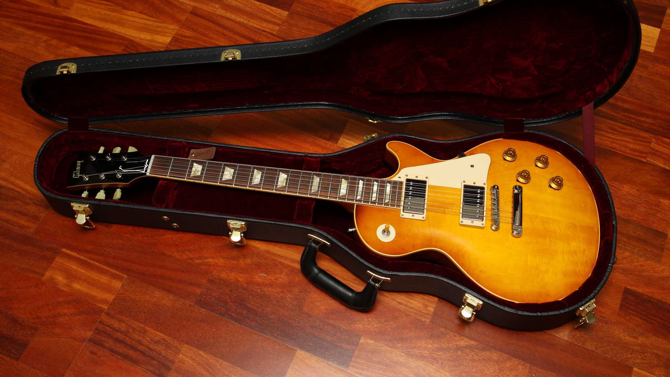 Gibson Custom Shop Les Paul R7 Iced Tea COA CC