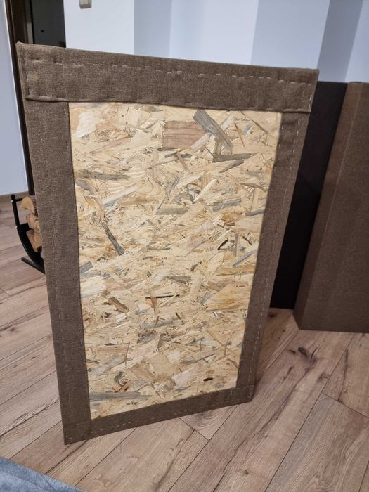 Panele akustyczne z wełny o BARDZO WYSOKIEJ GĘSTOŚCI - 6 szt