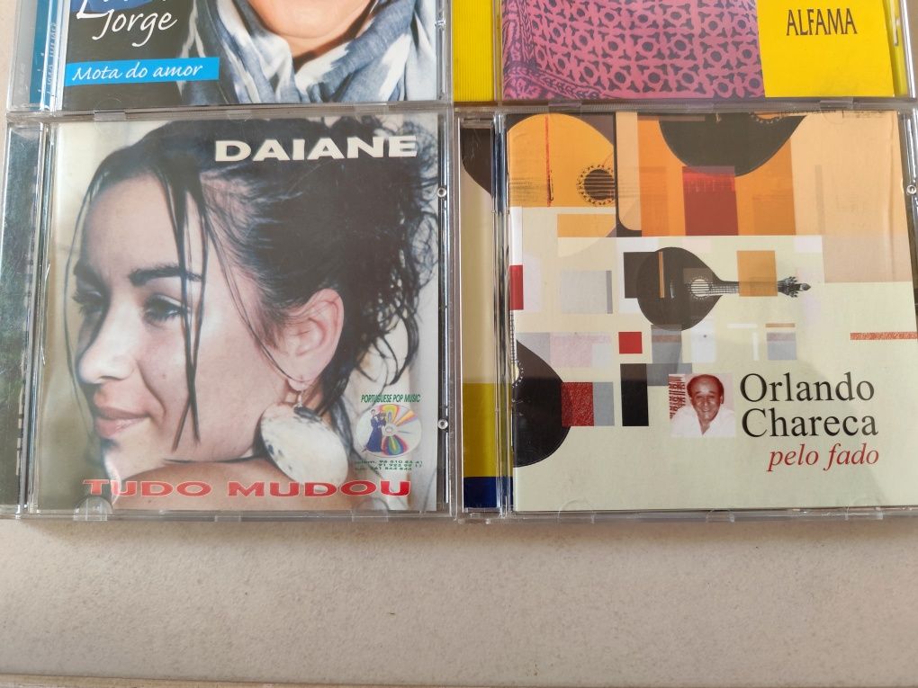 Lote de 10 CDs de Musica Ligeira Portuguesa