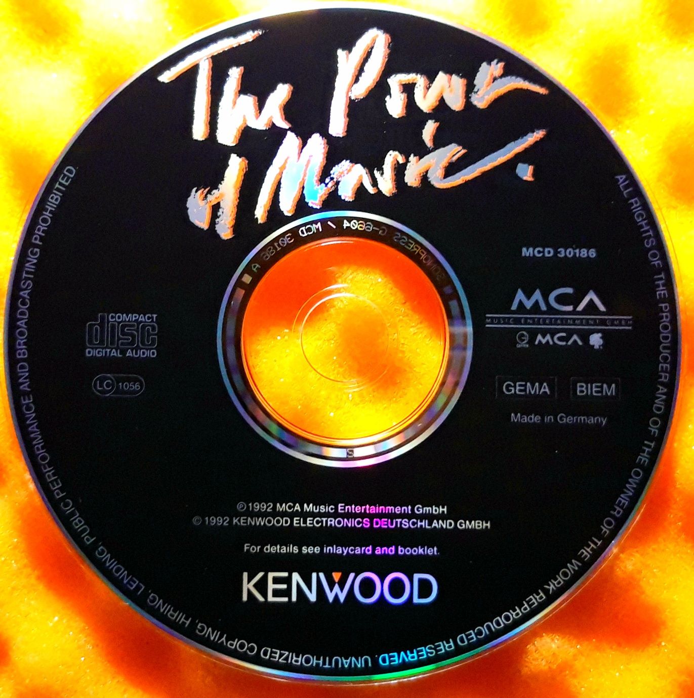 The Power Of Music By Kenwood (CD, 1992)