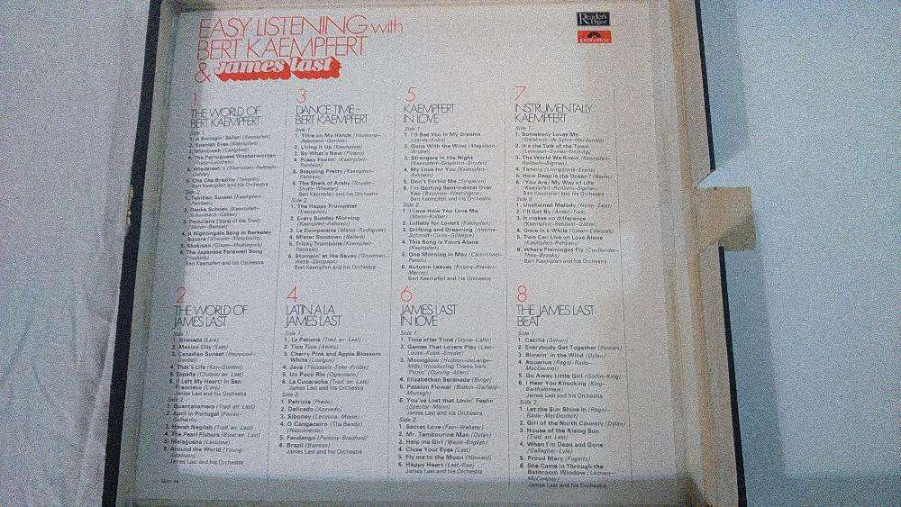 Caixa LPs Discos Vinil Easy Listening