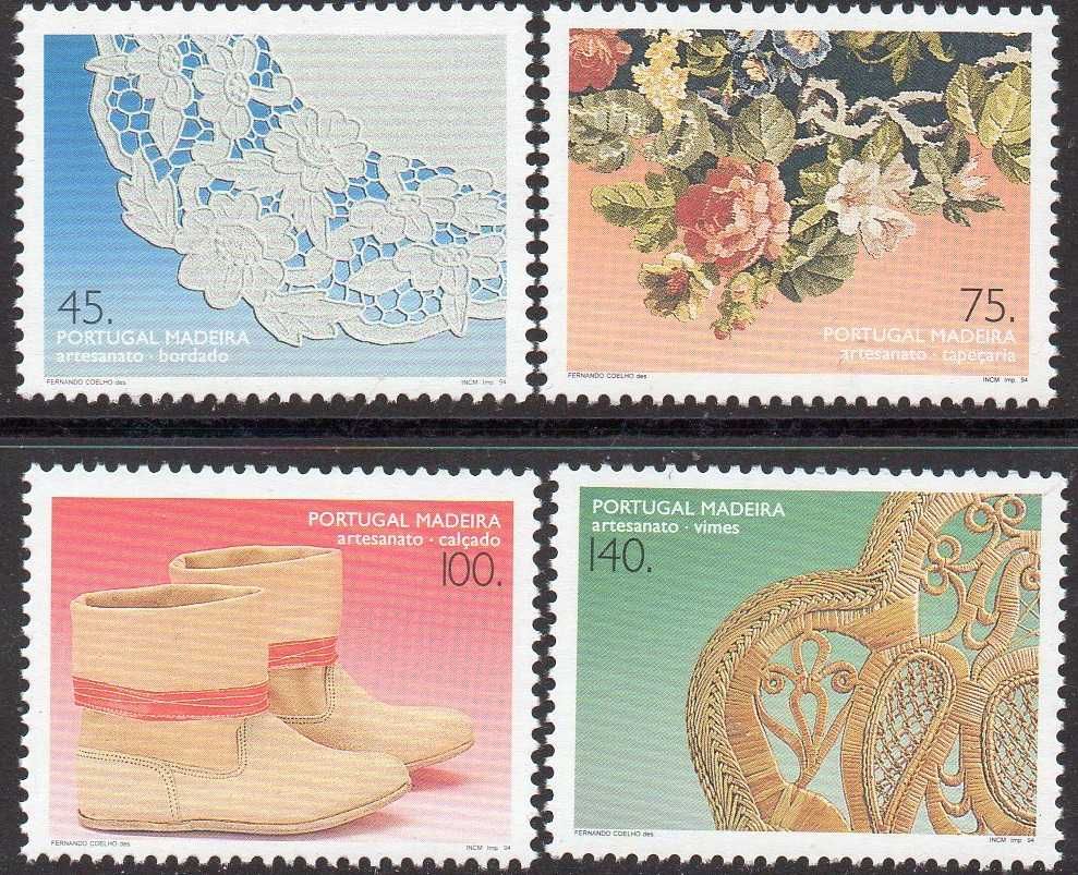 Selos Portugal 1994 - Série Completa Nova MNH Nº2204/2207