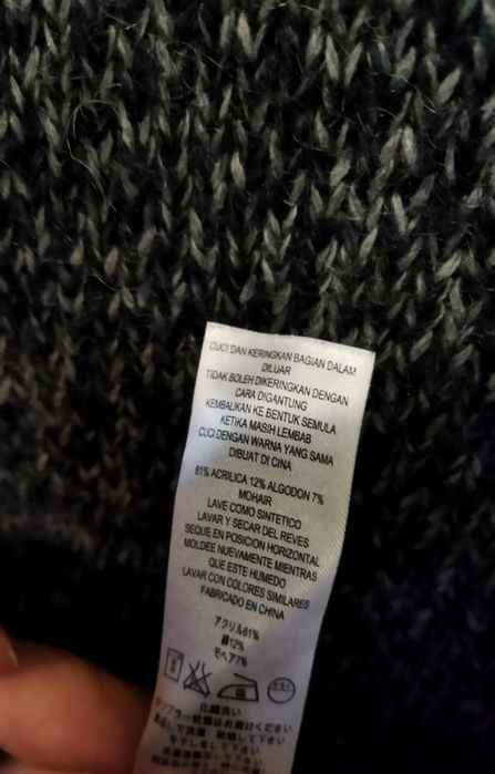 Тепла сукня туніка с мохером