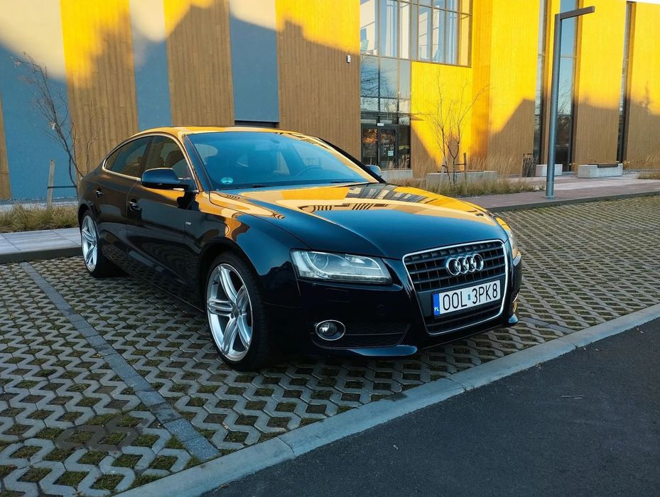 Audi A5 Sportback W bardzo dobrym stanie wizualnym i technicznym