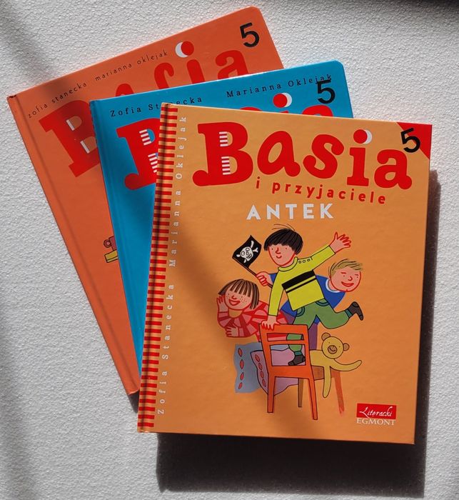 Książki Basia 3 szt.