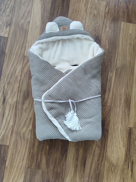 Kocyk otulacz do nosidełka /wózka/fotelika~ Używany
