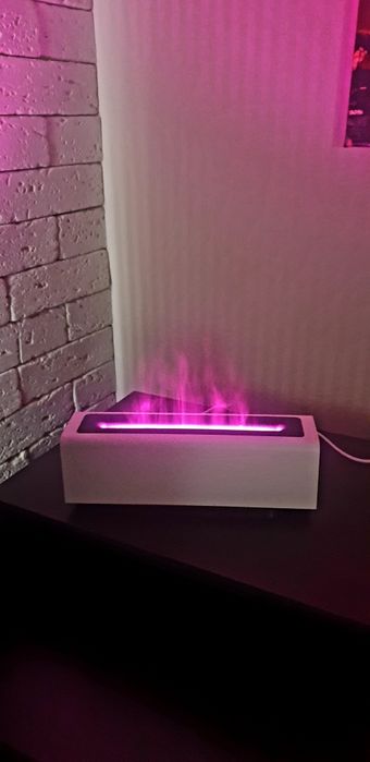 Зволожувач повітря, аромадифузор, нічник з ефектом полум’я