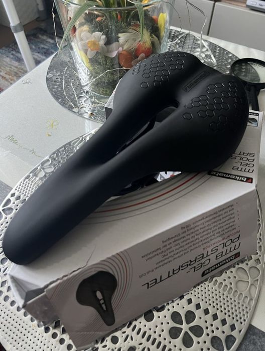 Siodelko rowerowe NOWE OKAZJA miękkie żelowe premium MTB komfort Sport