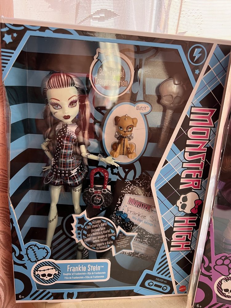 Куклы Monster High reel drama с питомцами