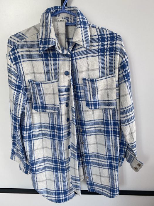 Тепла жіноча сорочка, розмір 42-44