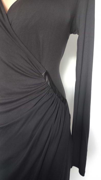 Чорна сукня 48 50 розмір вечірня натуральна тканина нова