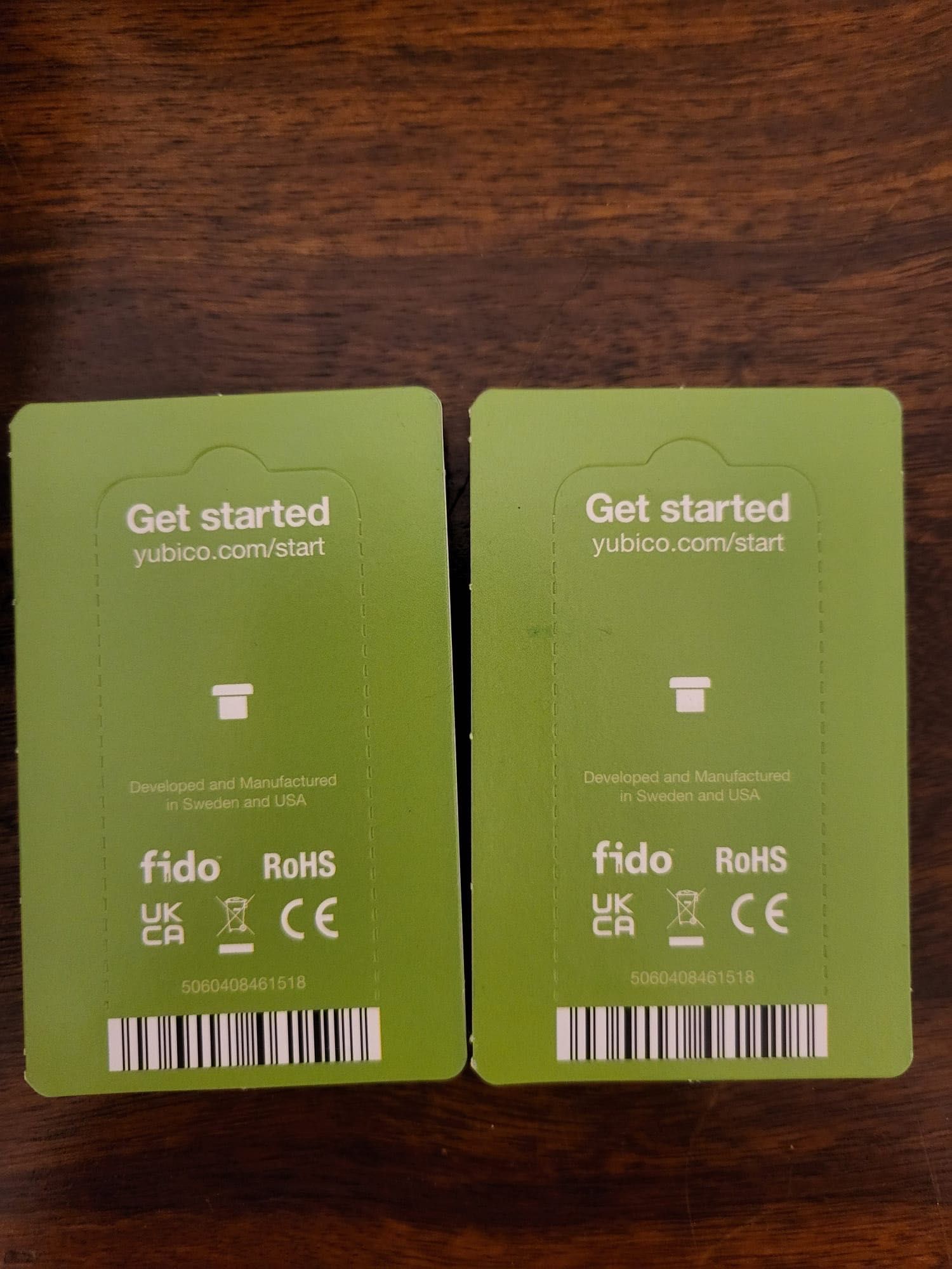 Nowe YubiKey 5C Nano – 2 sztuki | Klucz U2F FIDO2 USB-C
