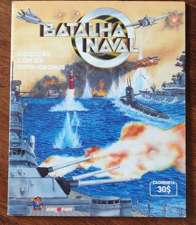 Caderneta completa Batalha Naval