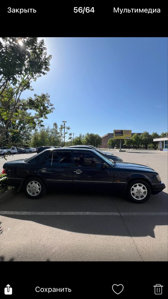 Автомобиль меседес W124