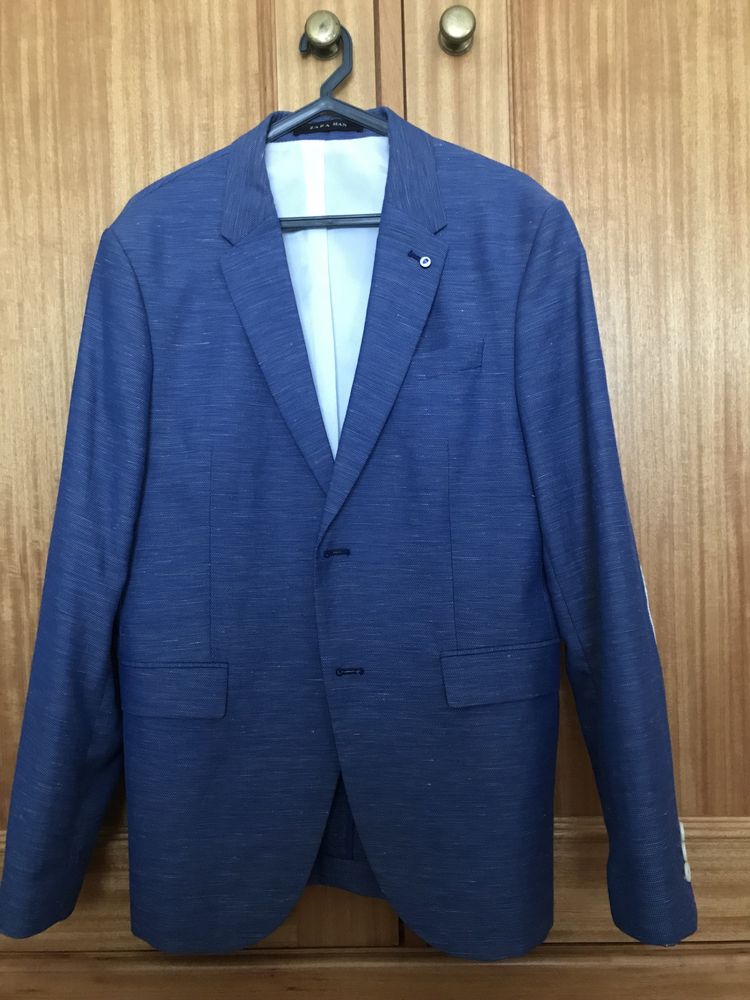 Blazer azul da Zara