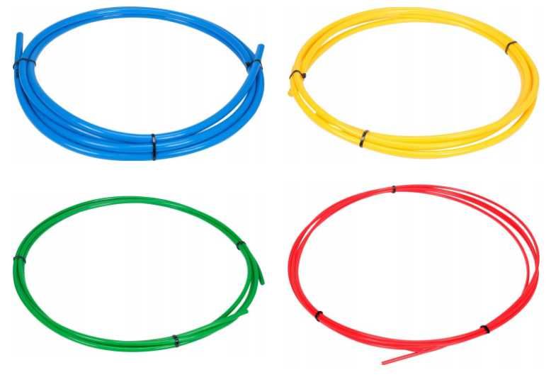 Pręty do gięcia rur miedzianych 4m zestaw 1/4" 3/8" 1/2" 5/8"