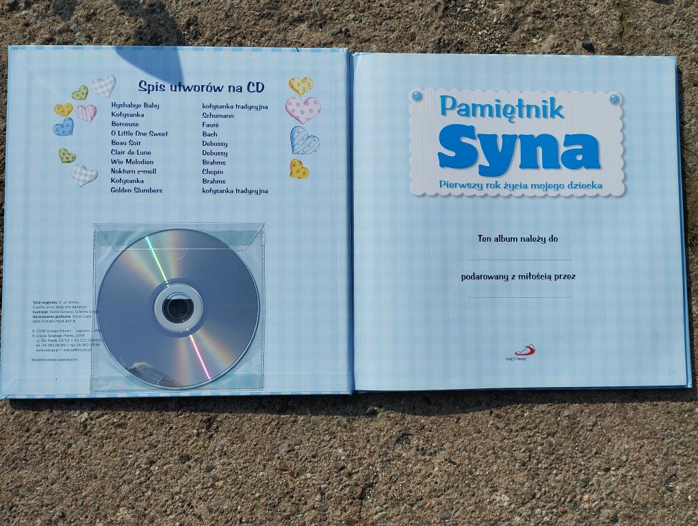 Pamiętnik Syna -pierwszy rok życia dziecka