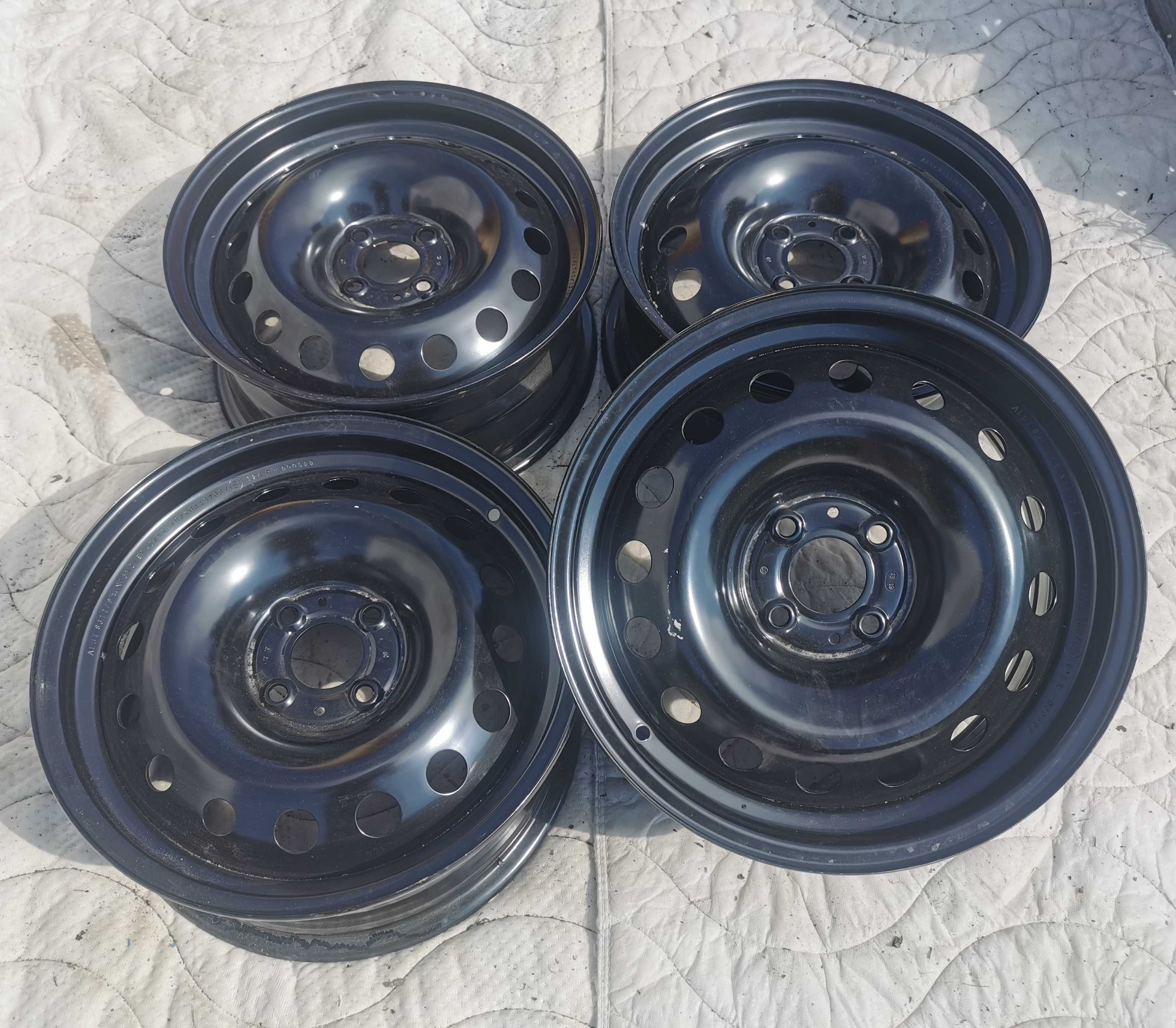 4x felga stalowa 6,5Jx16 Renault Captur Clio 4x100 ET40 nowe Alcar