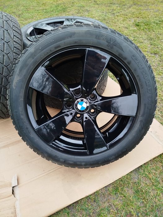 Продам резину з дисками 225/50/17 від бмв е60