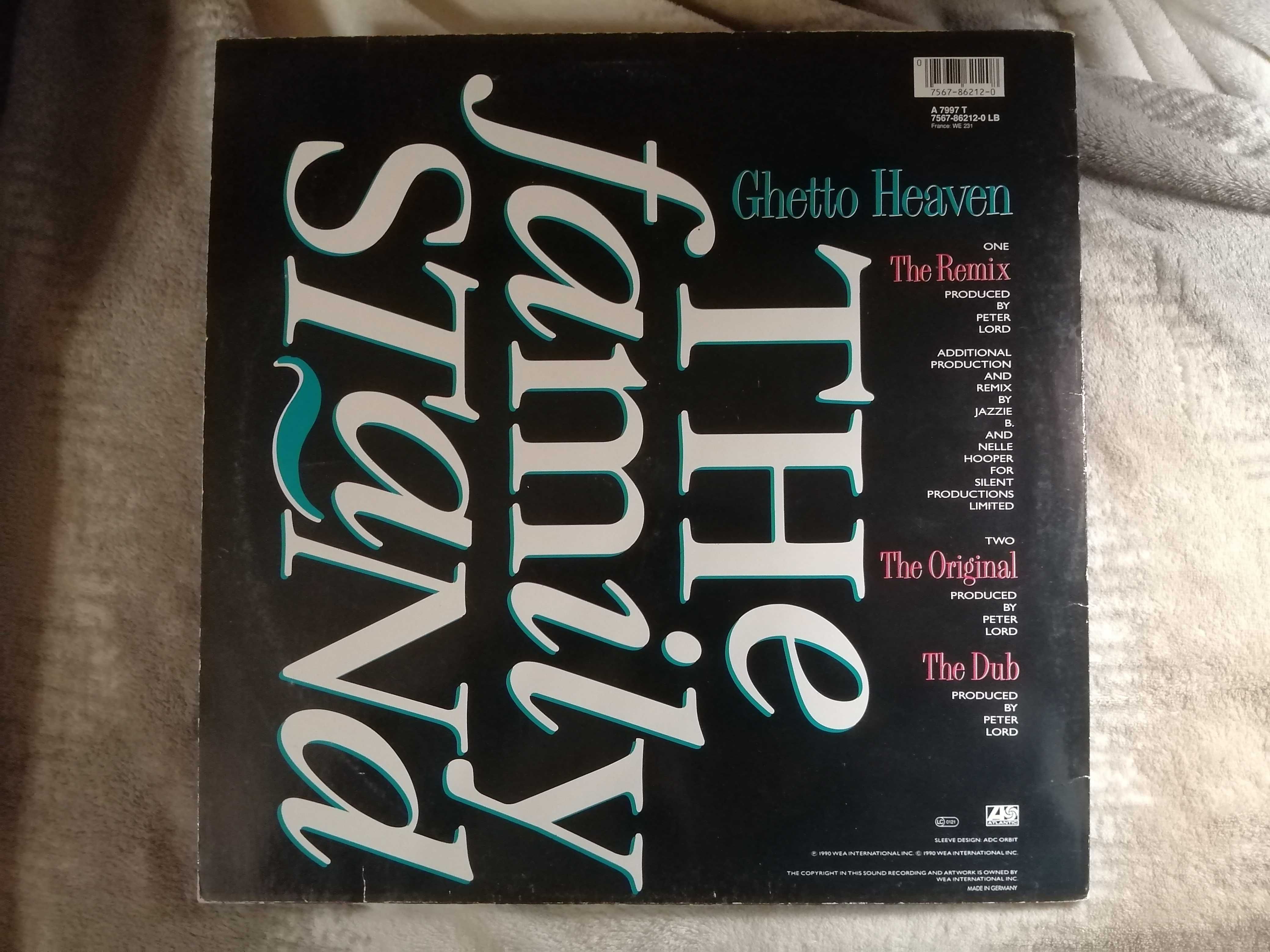 The Family Stand Ghetto Heaven - Jazzie B 1990 - winyl