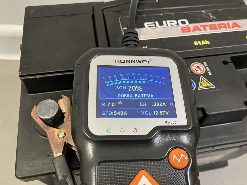 Akumulator Euro Bateria 61Ah 540A styczeń 2021
