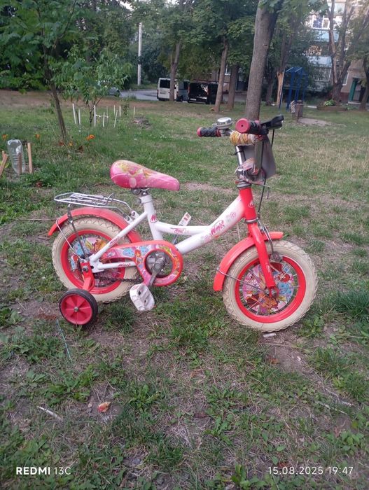 Велосипед детский для девочки.