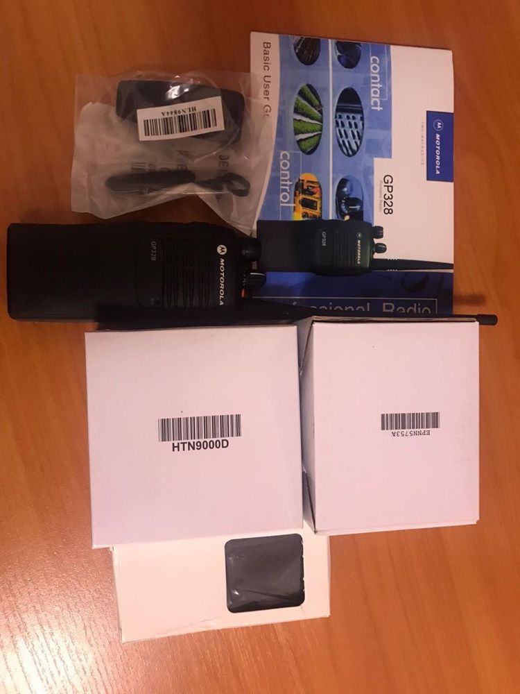 Рации  Motorola GP 328 новые .