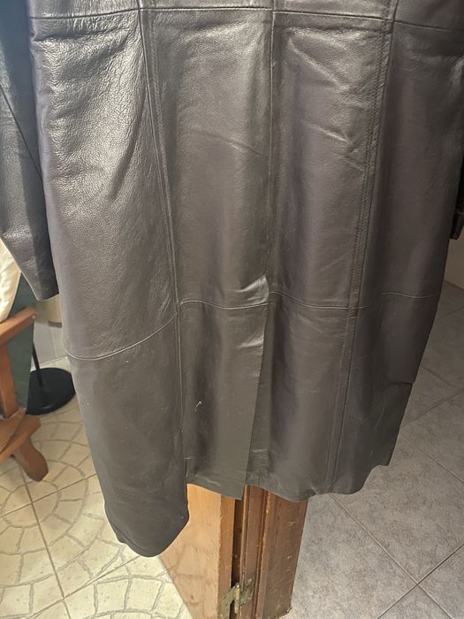 Gabardine de senhora em pele