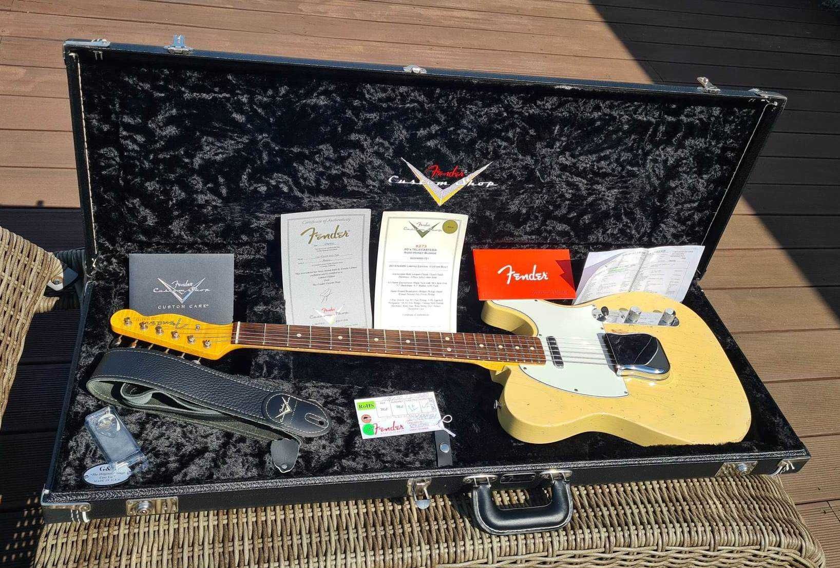 Fender Telecaster 60s Custom Shop Ltd Edition NAMM_papiery_3,18 kg !