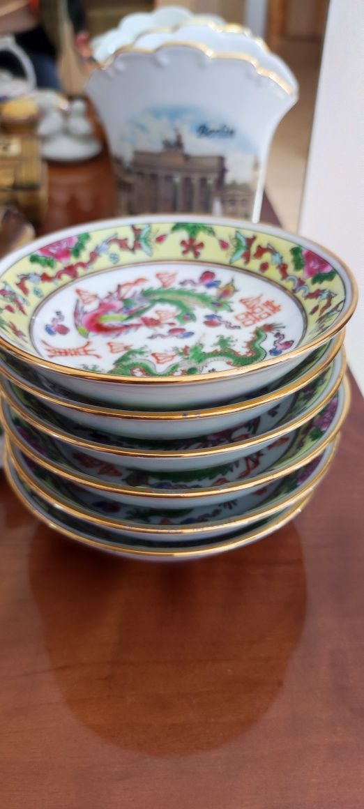 Chińska porcelana komplet miseczek