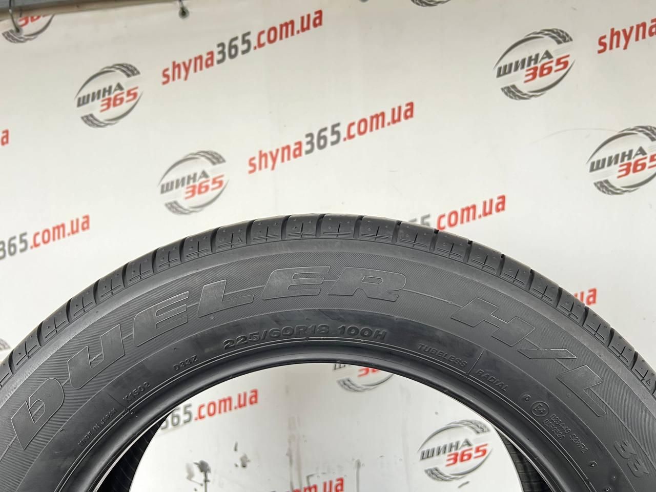 шини бу літо 225/60 r18 bridgestone dueler h/l 33 6mm