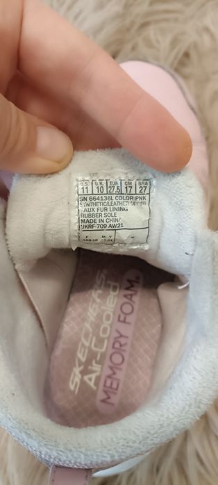 Скетчерз, Skechers.  Ботинки демісезон 27