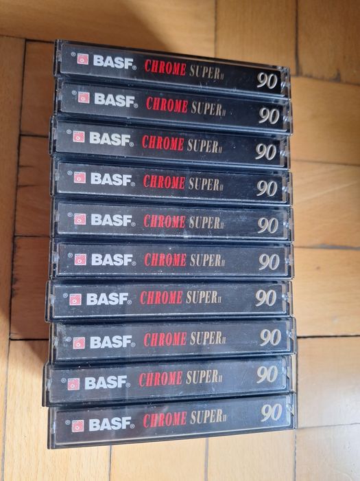 Kasety magnetofonowe Basf 10sztuk