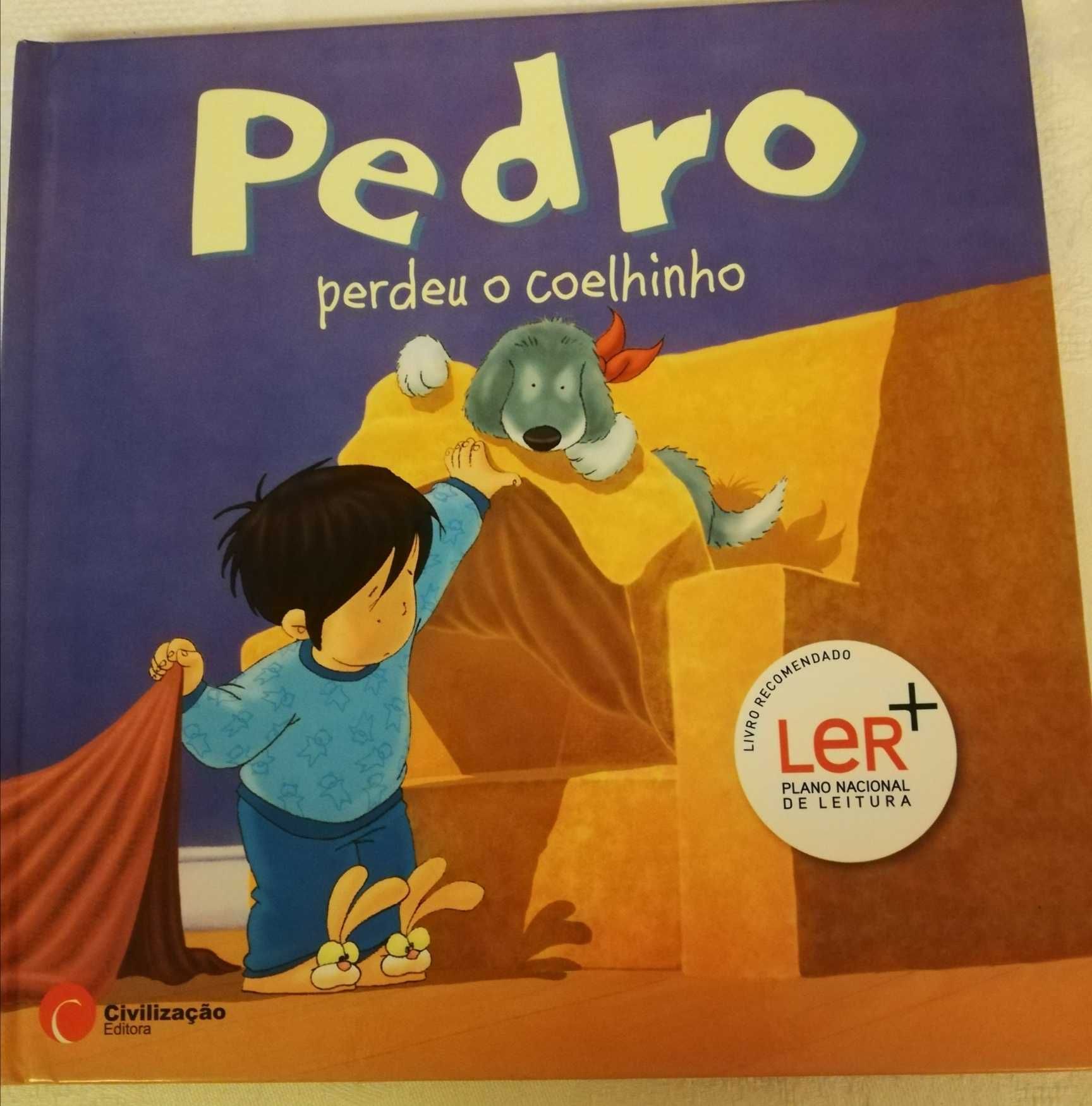 Coleção "Pedro vai à escola" e "Pedro perdeu o coelhinho"