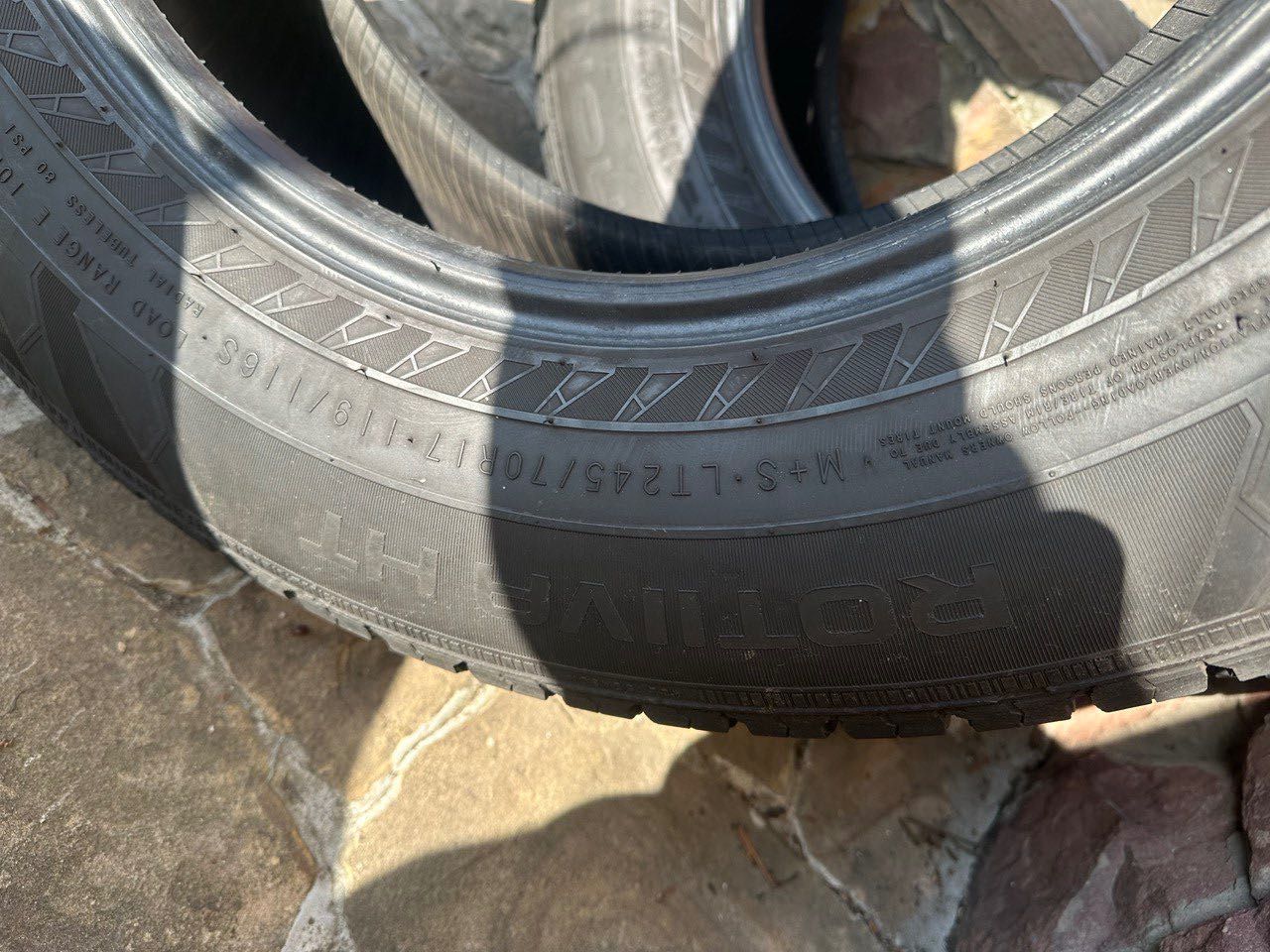 Комплект б\в літніх LT шин(4шт) Nokian  Rotiiva HT 245/70 R17