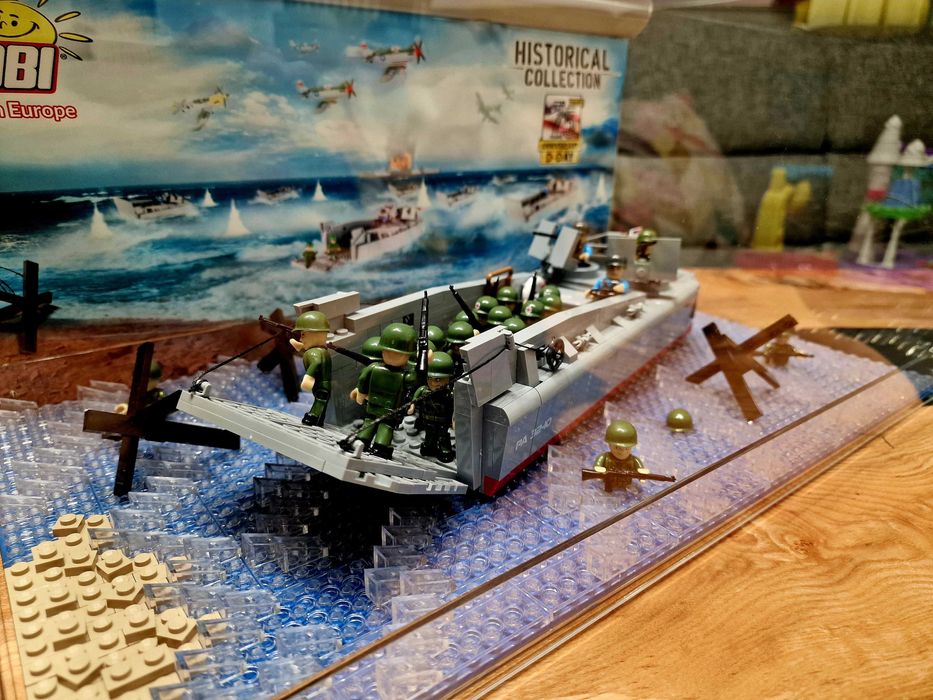 klocki COBI D-Day lądowanie w Normandii LCVP - GABLOTA