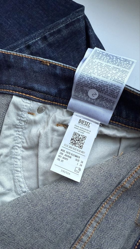 Чоловічі джинси Diesel 1979 SLEENKER-Vaqueros slim fit ОРИГІНАЛ