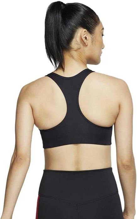 Biustonosz Sportowy z Podkładką Nike Med Pad Bra Czarny Rozmiar XS