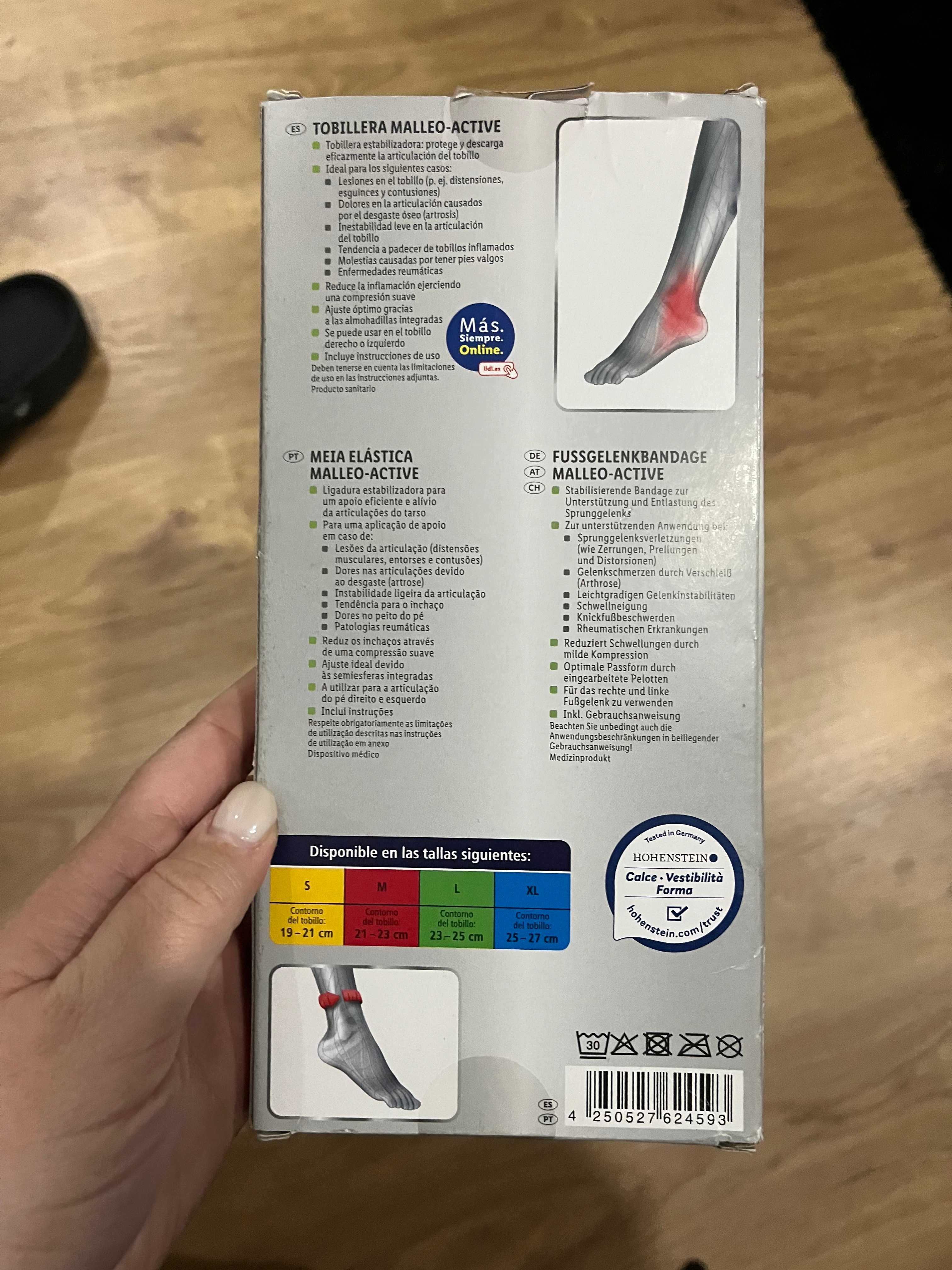 Pé elástico Sensiplast XL